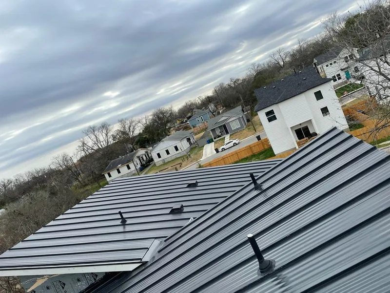 Standing seam metal roof panels with vents for Skylight Repair in Westampton